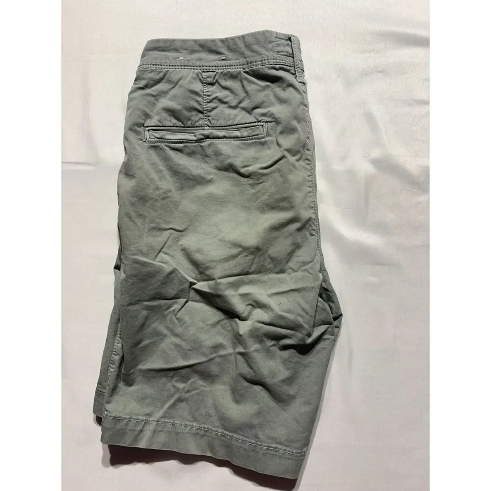 American Eagle Green Utility Cargo Shorts